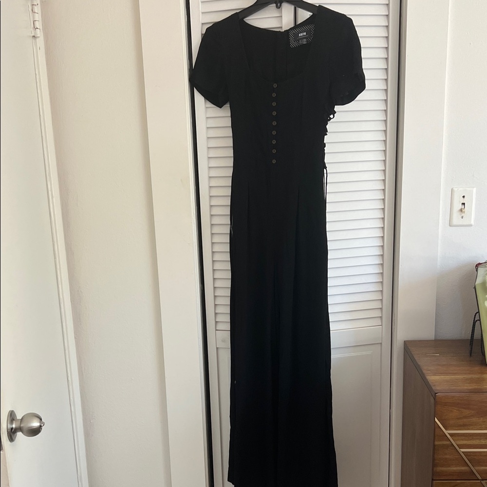 Maeve by Anthropologie Elegant Black Maxi Dress - Picture 3 of 10